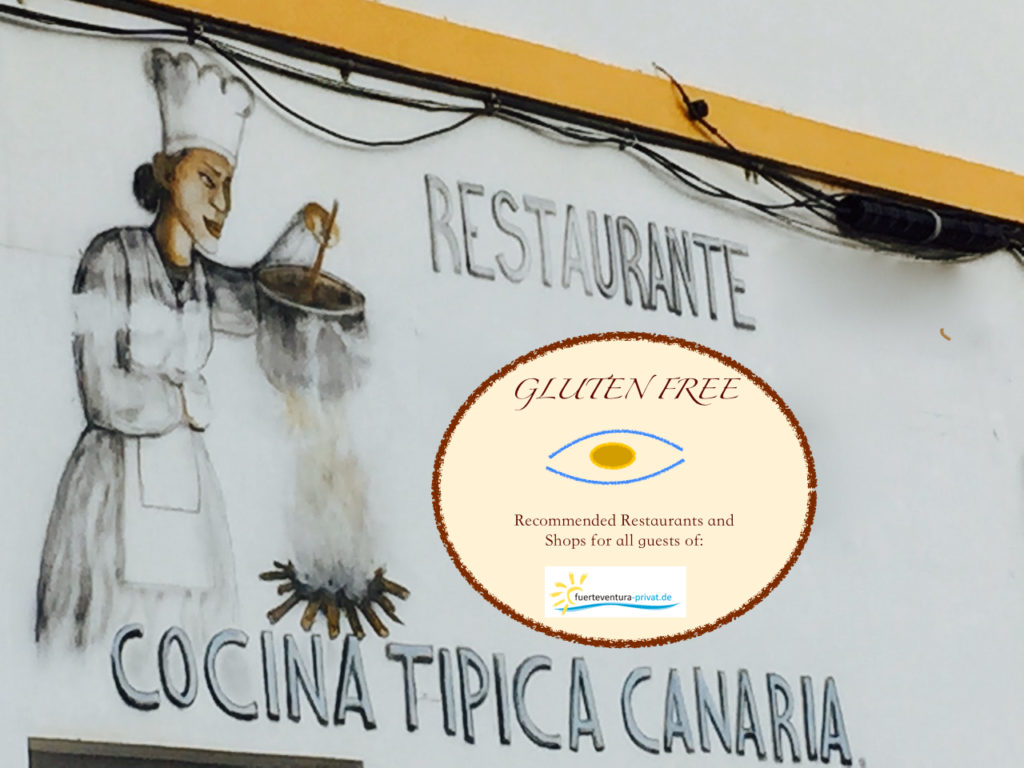 Glutenfreie, vegetarische oder vegane Restaurants auf Fuerteventura.