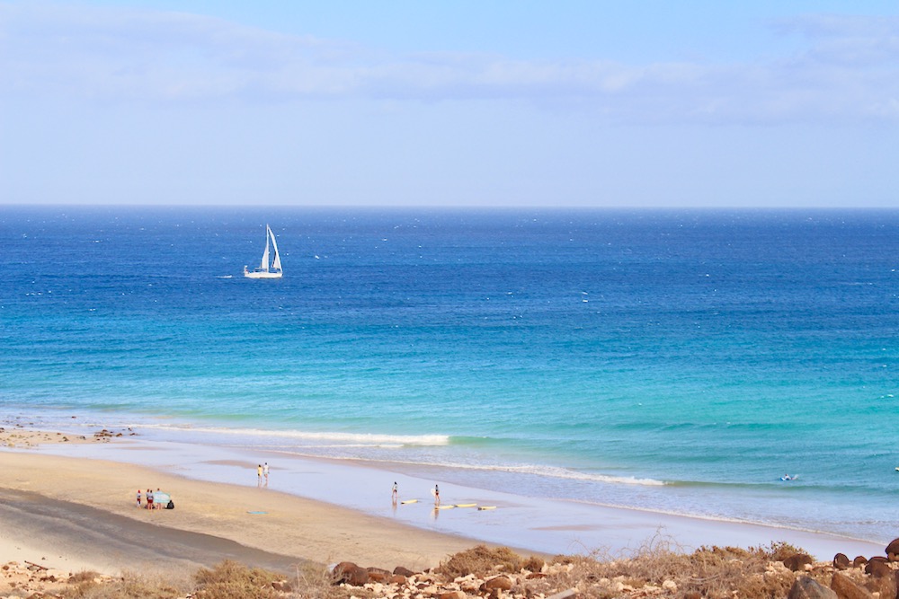 Es muss nicht immer Meerblick sein auf Fuerteventura.